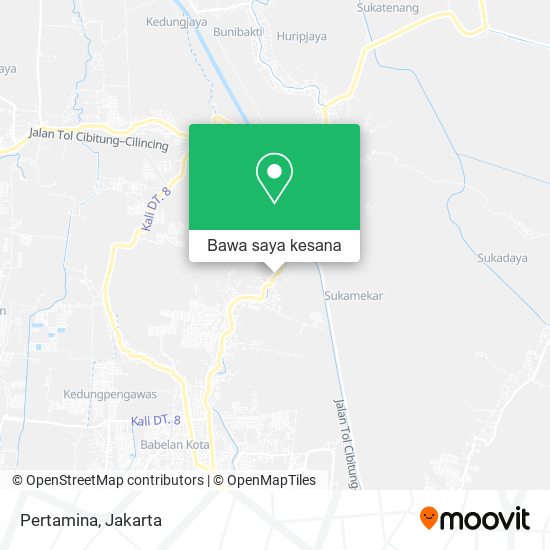 Peta Pertamina, Jalan Belendung