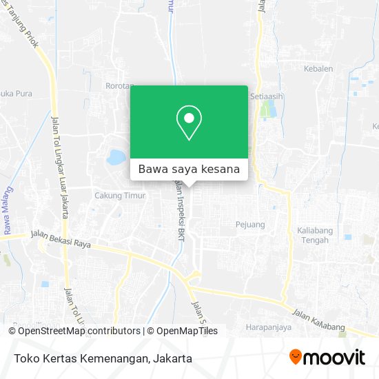 Peta Toko Kertas Kemenangan