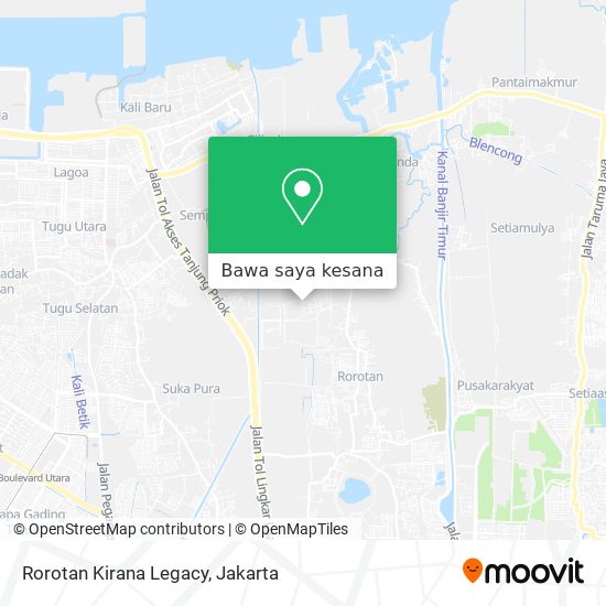 Peta Rorotan Kirana Legacy