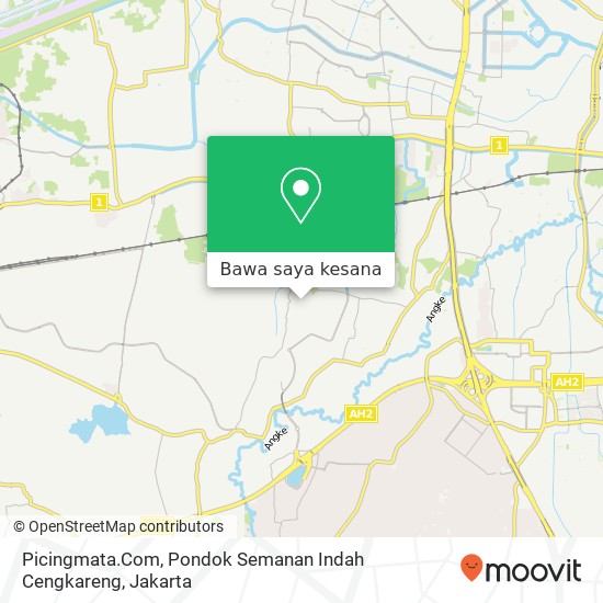 Peta Picingmata.Com, Pondok Semanan Indah Cengkareng