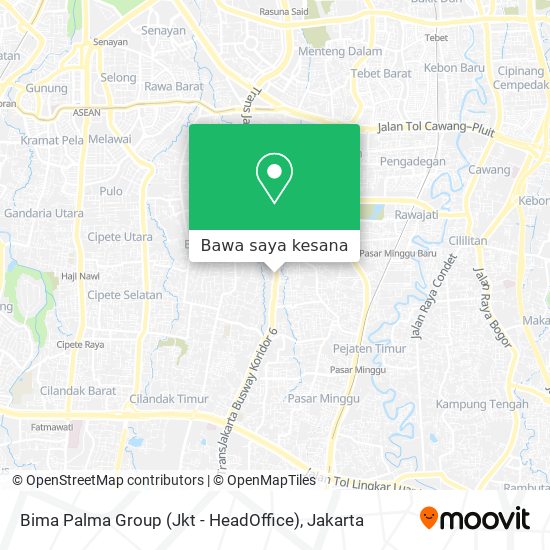 Peta Bima Palma Group (Jkt - HeadOffice)