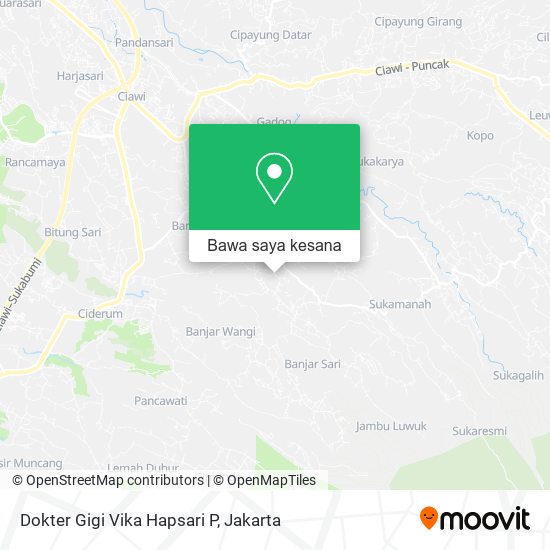 Peta Dokter Gigi Vika Hapsari P