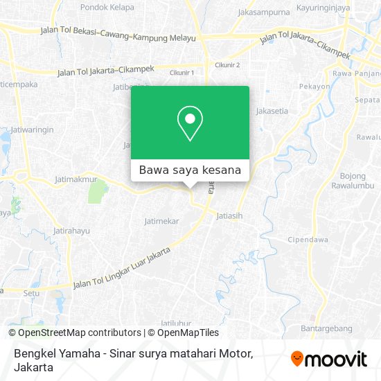 Peta Bengkel Yamaha - Sinar surya matahari Motor