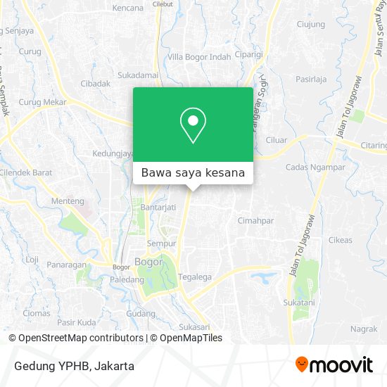 Peta Gedung YPHB