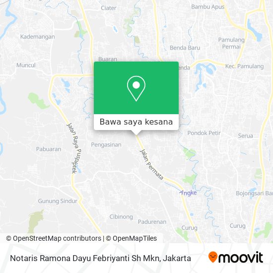 Peta Notaris Ramona Dayu Febriyanti Sh Mkn