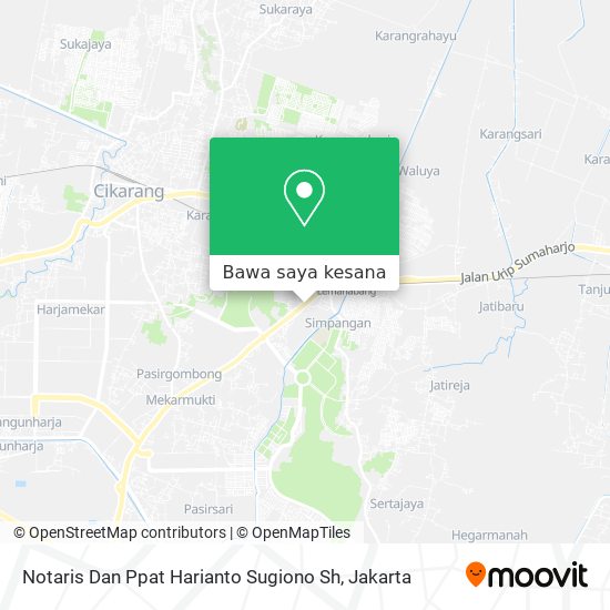 Peta Notaris Dan Ppat Harianto Sugiono Sh