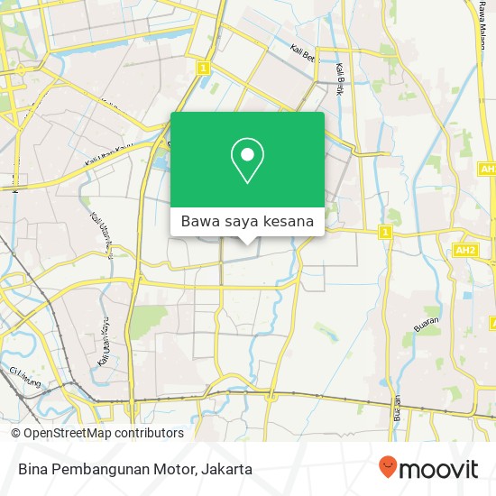 Peta Bina Pembangunan Motor, Jalan Kayu Putih 4