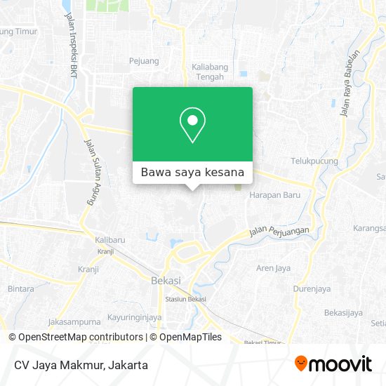 Peta CV Jaya Makmur