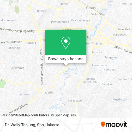 Peta Dr. Welly Tanjung, Sps