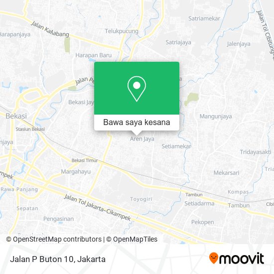 Peta Jalan P Buton 10