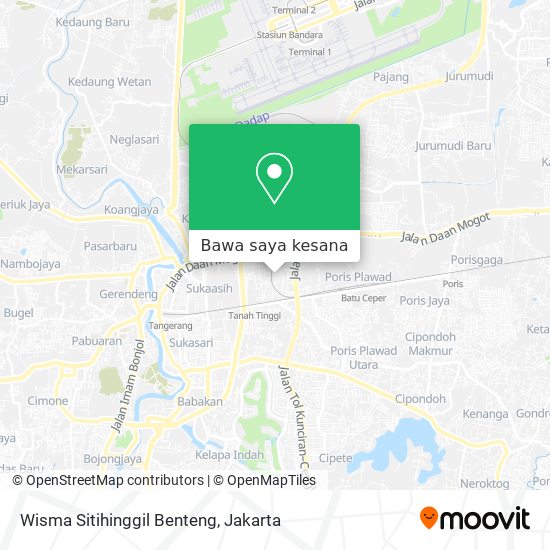 Peta Wisma Sitihinggil Benteng