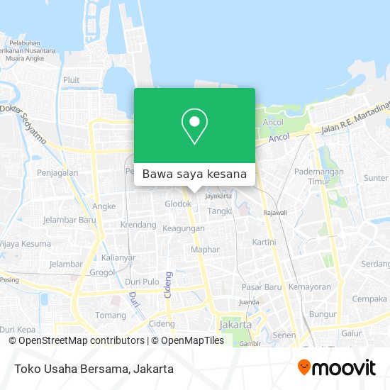 Peta Toko Usaha Bersama