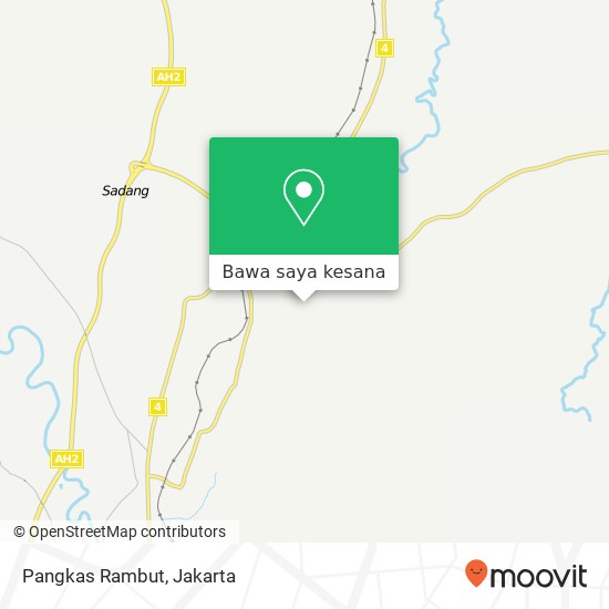 Peta Pangkas Rambut, Jalan Ipik Gandamanah