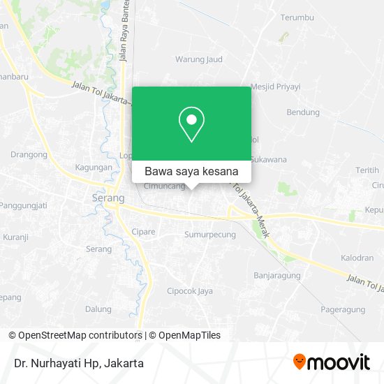 Peta Dr. Nurhayati Hp, Jalan Trip Jamaksari