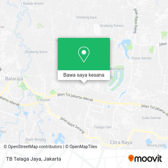 Peta TB Telaga Jaya, Sindang Jaya