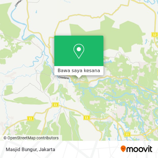 Peta Masjid Bungur