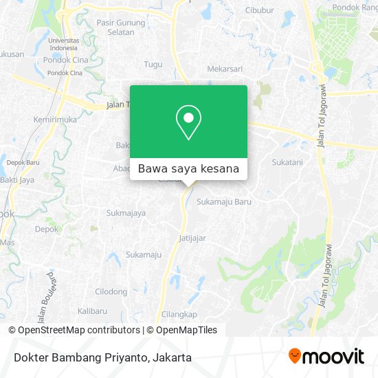 Peta Dokter Bambang Priyanto