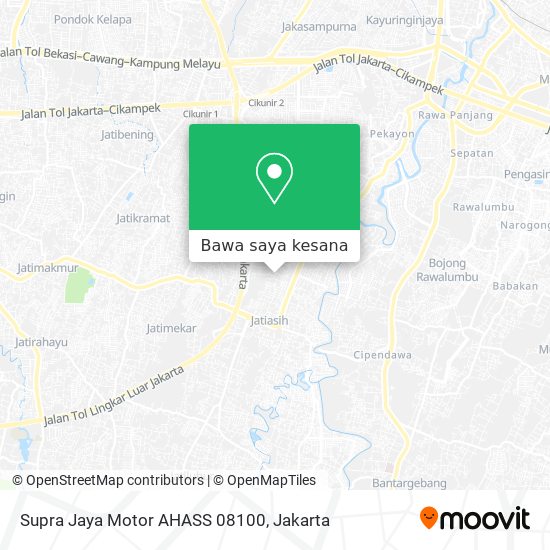 Peta Supra Jaya Motor AHASS 08100