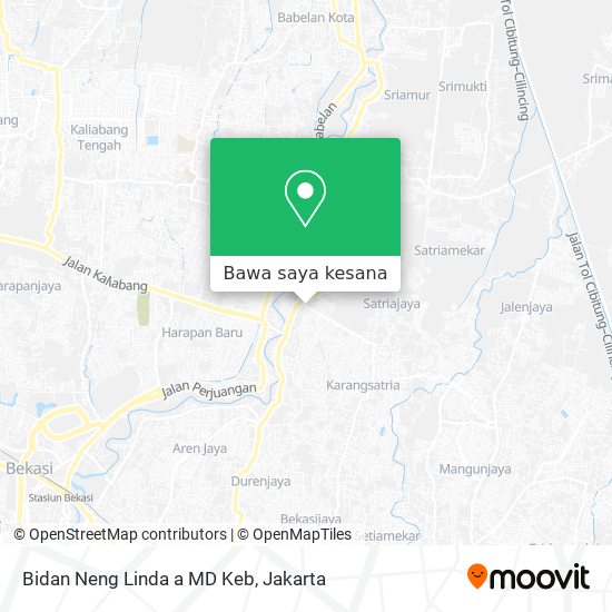 Peta Bidan Neng Linda a MD Keb