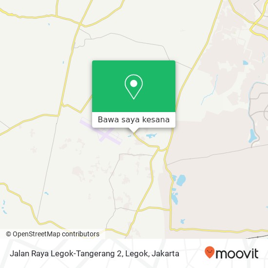 Peta Jalan Raya Legok-Tangerang 2, Legok