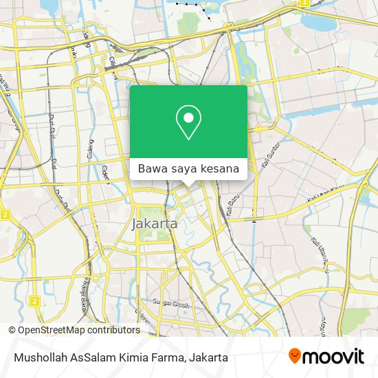 Peta Mushollah AsSalam Kimia Farma