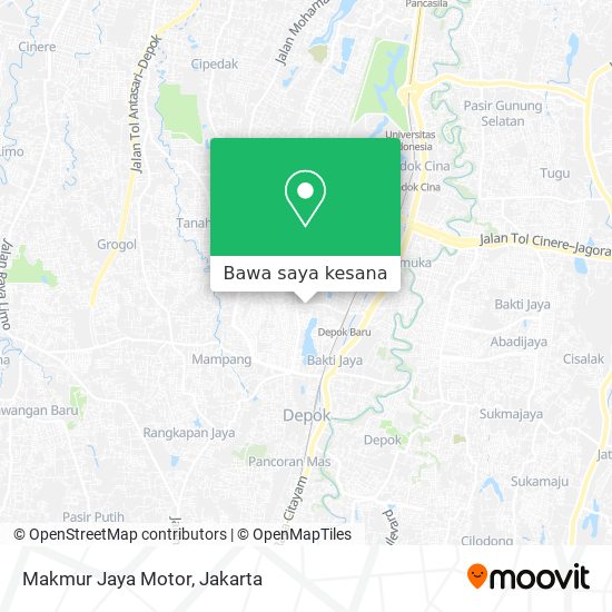 Peta Makmur Jaya Motor