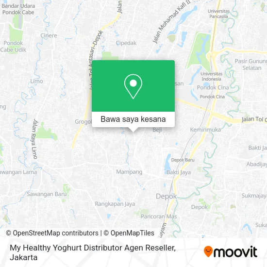 Peta My Healthy Yoghurt Distributor Agen Reseller