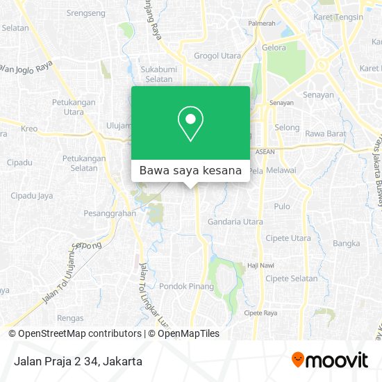 Peta Jalan Praja 2 34