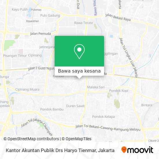 Peta Kantor Akuntan Publik Drs Haryo Tienmar