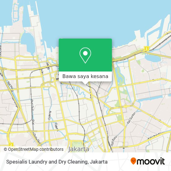 Peta Spesialis Laundry and Dry Cleaning