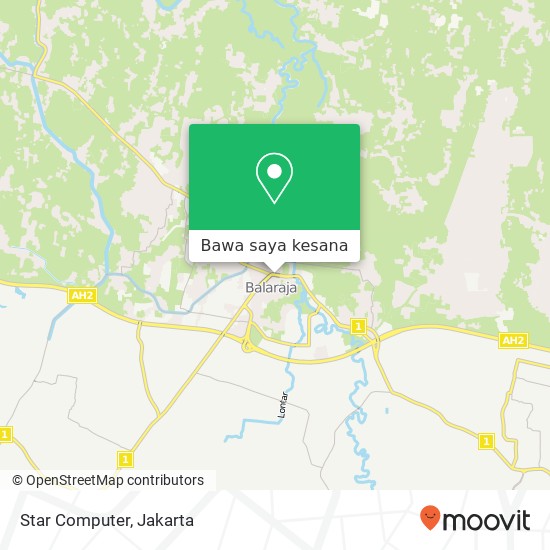 Peta Star Computer, Indonesia