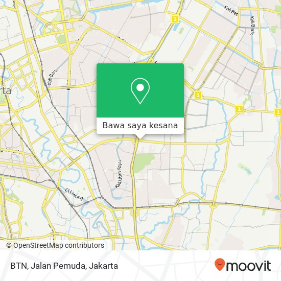 Peta BTN, Jalan Pemuda