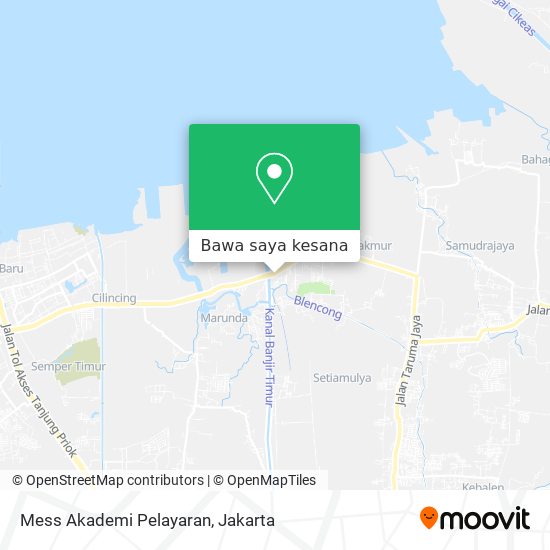 Peta Mess Akademi Pelayaran