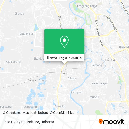 Peta Maju Jaya Furniture