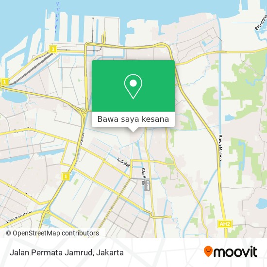 Peta Jalan Permata Jamrud