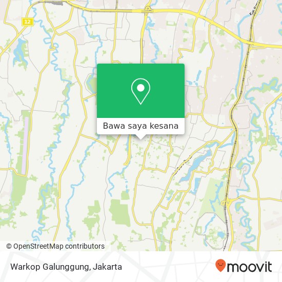 Peta Warkop Galunggung, Jalan Pasir