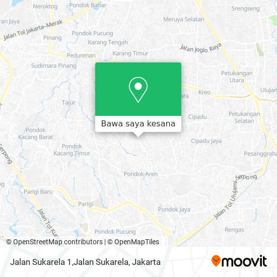 Peta Jalan Sukarela 1,Jalan Sukarela