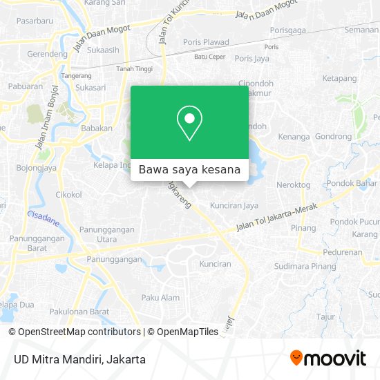 Peta UD Mitra Mandiri
