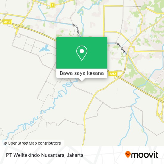 Peta PT Welltekindo Nusantara