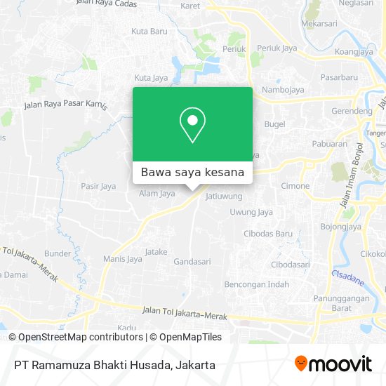 Peta PT Ramamuza Bhakti Husada