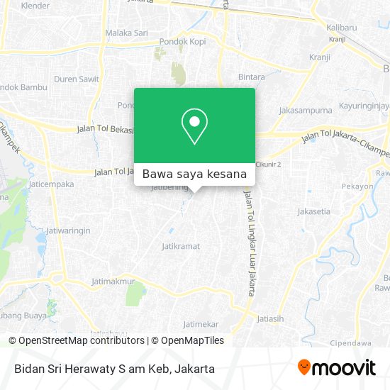 Peta Bidan Sri Herawaty S am Keb