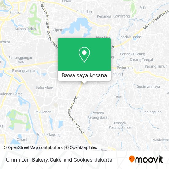 Peta Ummi Leni Bakery, Cake, and Cookies