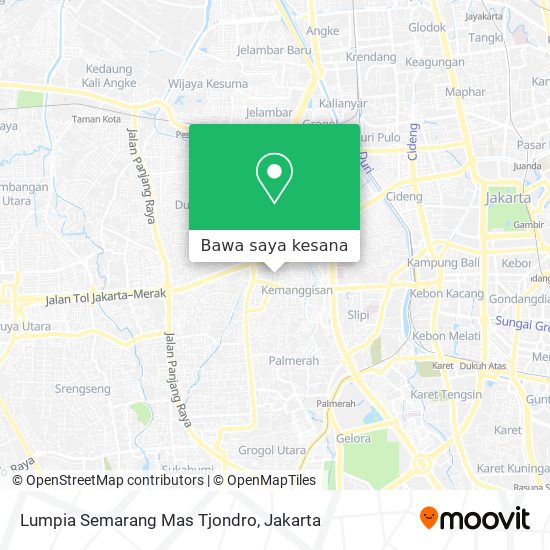 Peta Lumpia Semarang Mas Tjondro