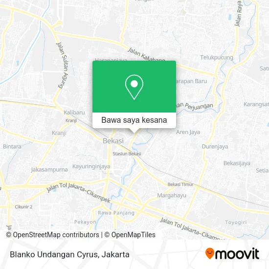 Peta Blanko Undangan Cyrus