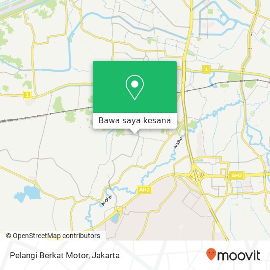 Peta Pelangi Berkat Motor, Jalan Kresek Raya