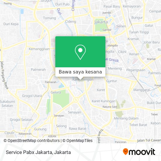 Peta Service Pabx Jakarta