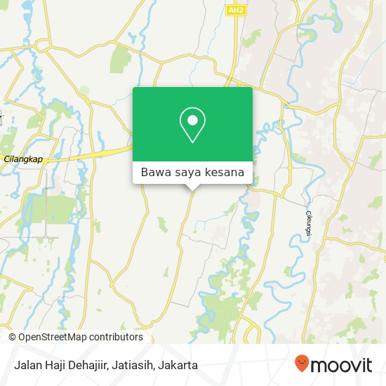 Peta Jalan Haji Dehajiir, Jatiasih