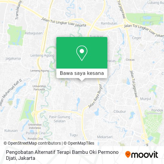 Peta Pengobatan Alternatif Terapi Bambu Oki Permono Djati