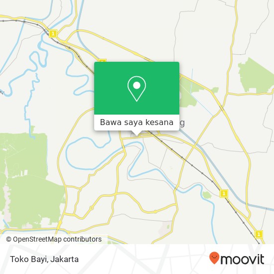 Peta Toko Bayi, Jalan Tuparev