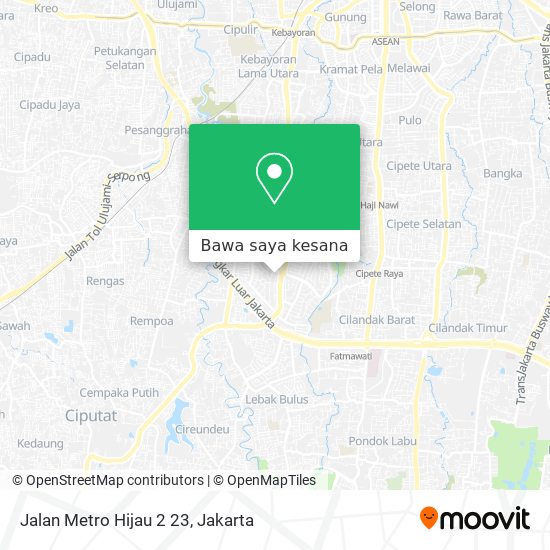 Peta Jalan Metro Hijau 2 23